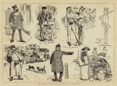 En kunstners karakterskitser i Berlin, II af Charles Stanley Reinhart